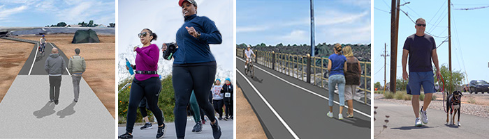 People walking on Paths & Trails